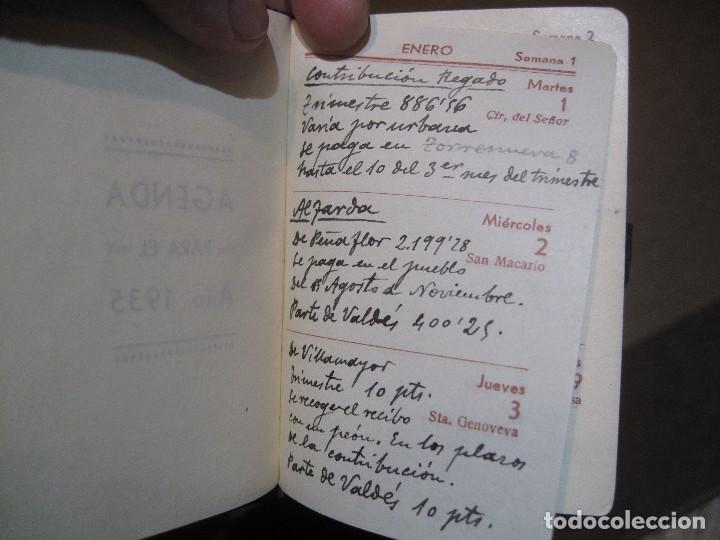 Libros antiguos: Agenda 1935 - Foto 3