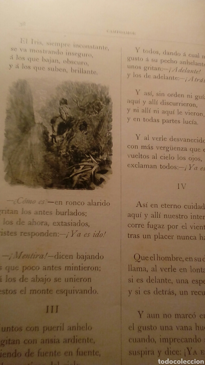 Libros antiguos: Ram&oacute;n Campoamor(Doloras y obras completas)) - Foto 3