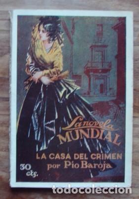 Libros antiguos: La casa del crimen - BAROJA, P&iacute;o - Foto 1