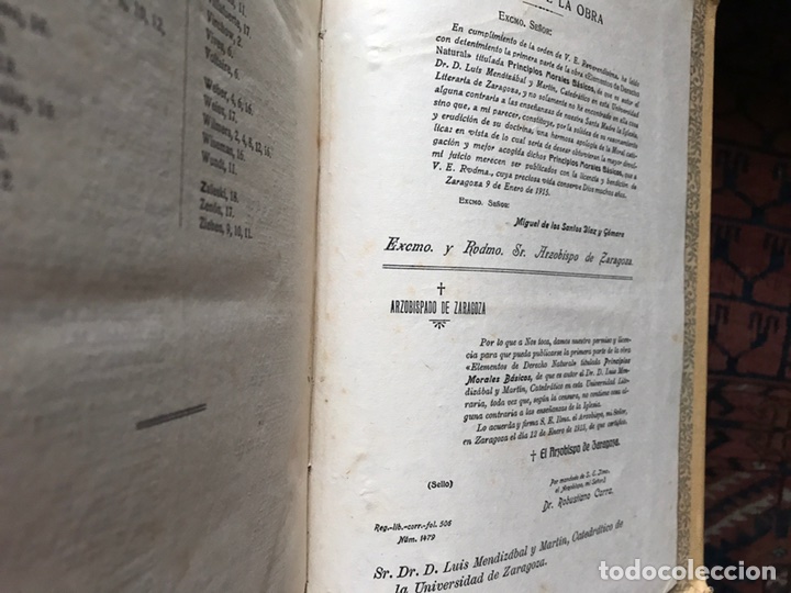 Libros antiguos: Principios morales b&aacute;sicos - Foto 4