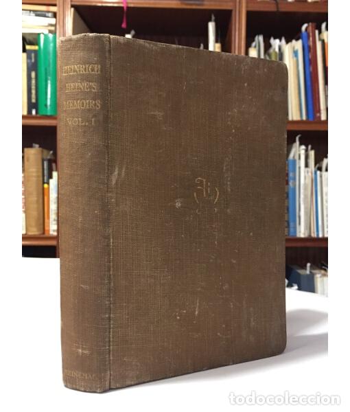 Old books: HEINRICH HEINE&rsquo;S MEMOIRS VOL. 1 - FROM HIS WORKS, LETTERS, AND CONVERSATIONS. KARPELES, Gustav (ed.