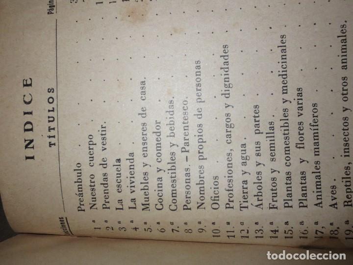 Libros antiguos: PALMA 1935 ANTIGUO LIBRO VOCABULARIO ENSEÑANZA DEL CASTELLANO EN MALLORCA - Foto 7 - 105807643