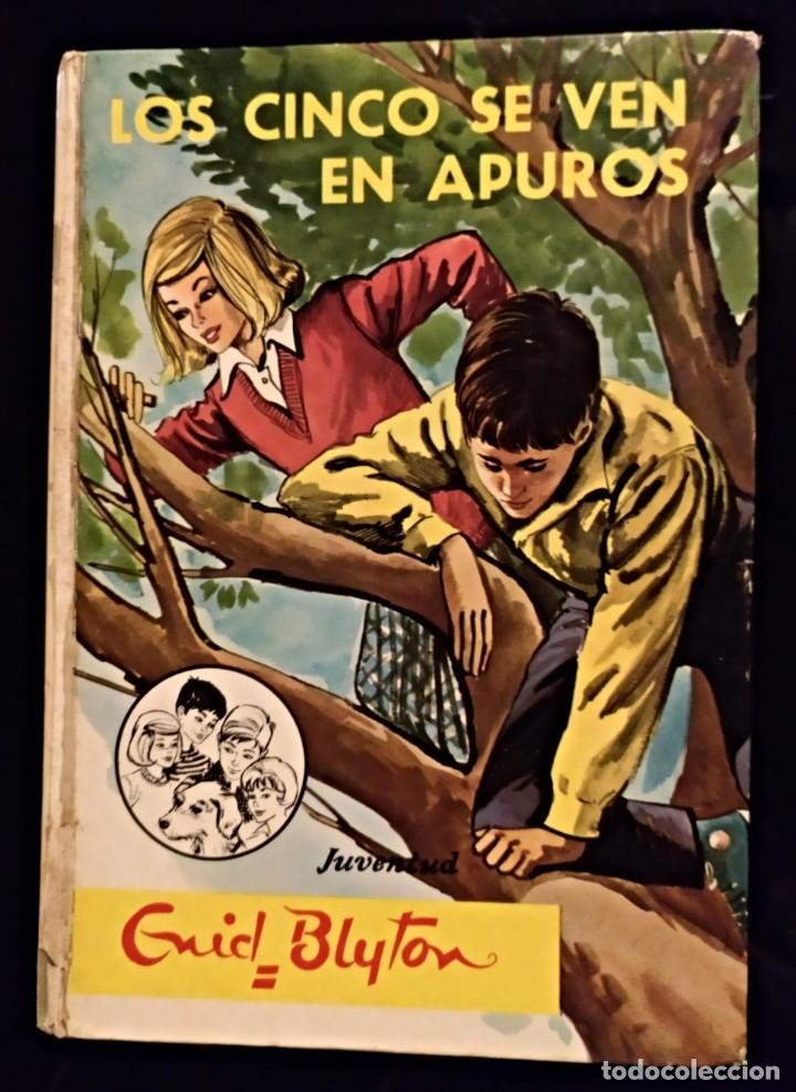 Libros antiguos: LOS CINCO SE VEN EN APUROS - ENID BLYTON - Foto 1