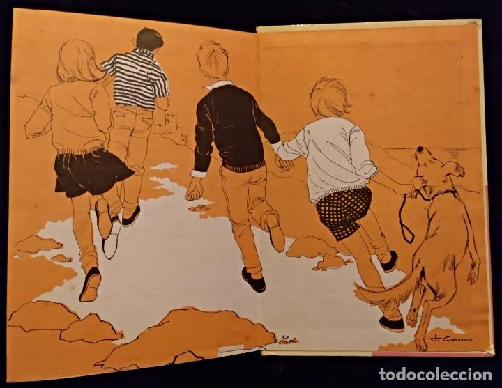 Libros antiguos: LOS CINCO SE VEN EN APUROS - ENID BLYTON - Foto 3