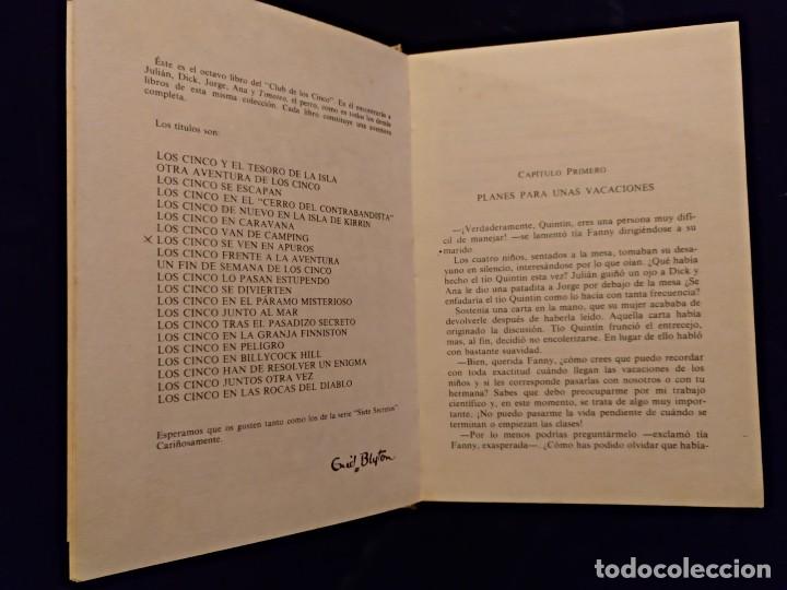 Libros antiguos: LOS CINCO SE VEN EN APUROS - ENID BLYTON - Foto 5