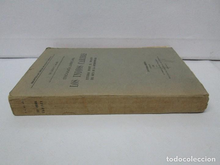 Libros antiguos: LOS INDIOS CARIBES. ETNOGRAFIA AMERICANA. JULIO C. SALAS. EDITORIAL AMERICA 1920. VER FOTOS - Foto 2 - 106635115