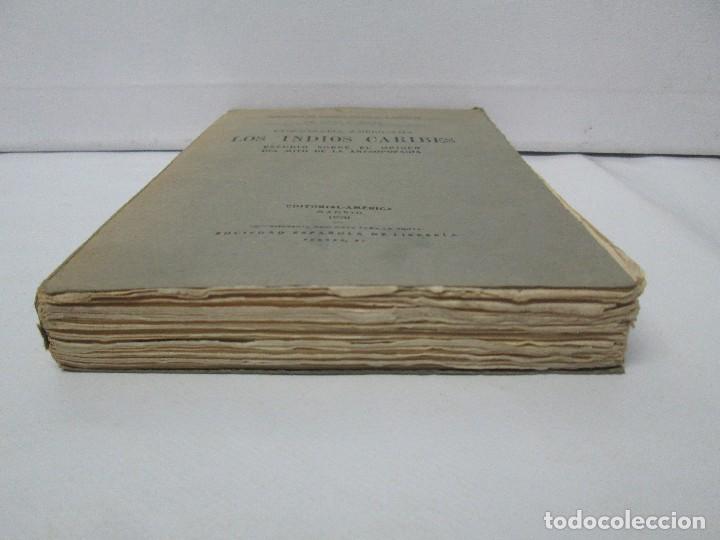 Libros antiguos: LOS INDIOS CARIBES. ETNOGRAFIA AMERICANA. JULIO C. SALAS. EDITORIAL AMERICA 1920. VER FOTOS - Foto 3 - 106635115