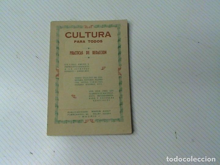 Old books: Cultura para todos. Pr&aacute;cticas de redacci&oacute;n.