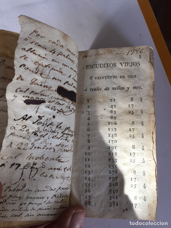 Libros antiguos: Tablas aritm&eacute;ticas del valor de las monedas de oro y plata - Foto 3