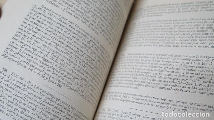 Libros antiguos: 1865.- GRAMATICA FRANCESA Y METODO PARA APRENDERLA. EDUARDO BENOT - Foto 4