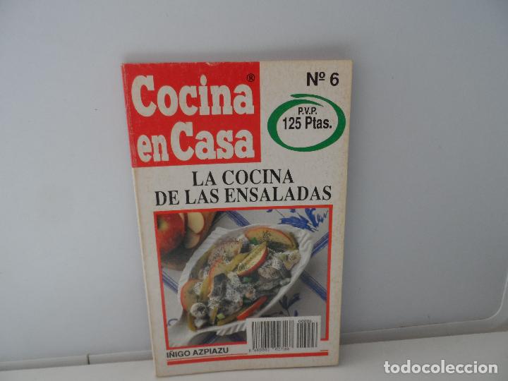 COCINA EN CASA IÑIGO AZPIAZU LA COCINA DE LAS ENSALADAS (Libros Antiguos, Raros y Curiosos - Cocina y Gastronomía)