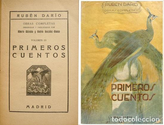 Libros antiguos: DAR&Iacute;O, Rub&eacute;n. Primeros Cuentos. 1924. - Foto 1