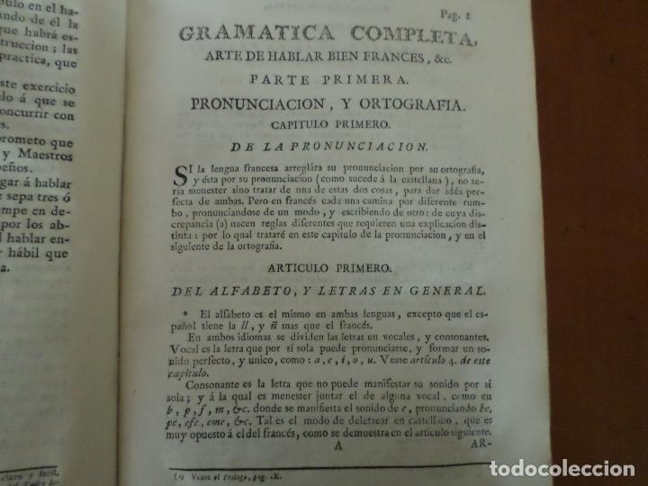 Libros antiguos: LIBRO DE GRAMATICA 1786 - Foto 20