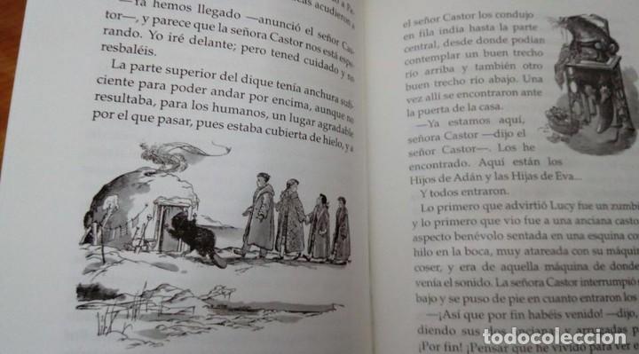 Libros antiguos: Las cr&oacute;nicas de Narnia, El le&oacute;n, la bruja y armario. - Foto 2