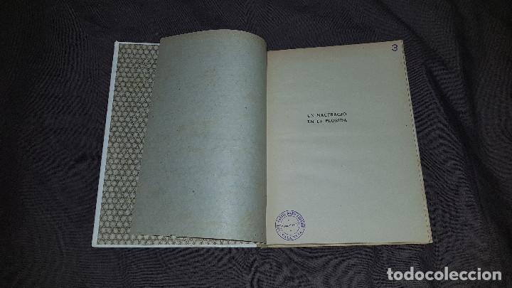 Libros antiguos: EMILIO SALGARI N&ordm; 3 -UN NAUFRAGO EN LA FLORIDA - Foto 3