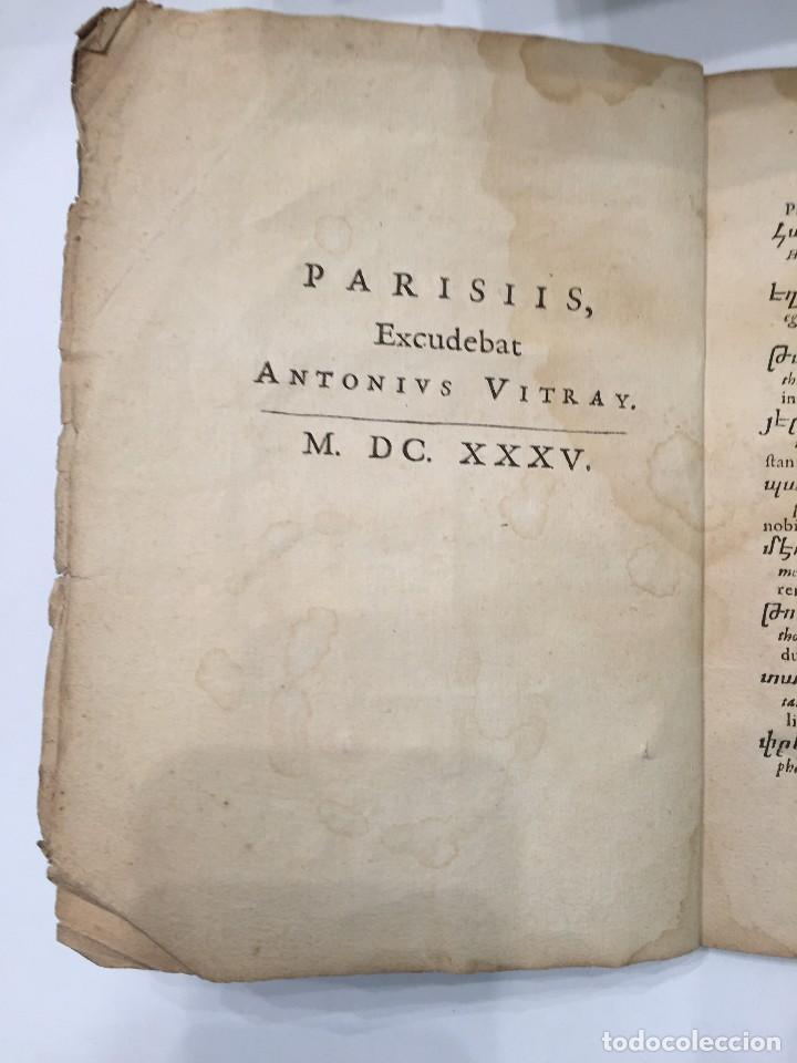 Libros antiguos: Linguarum Langues Orientales 1636 - Foto 2