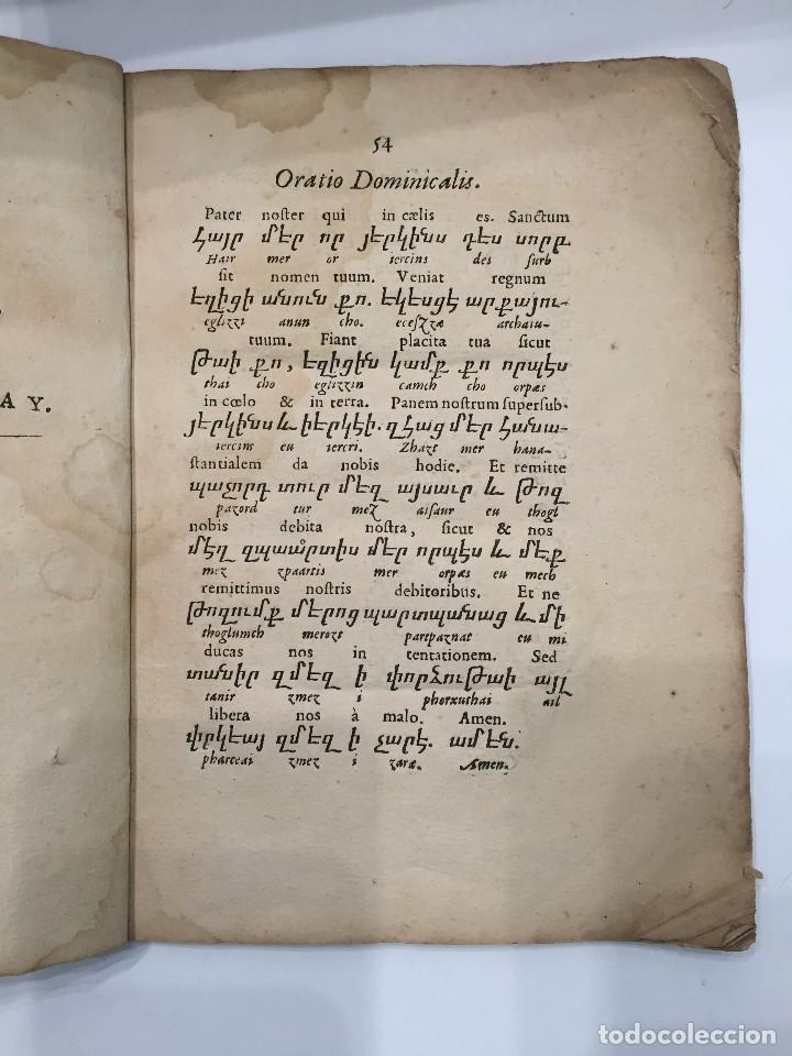 Libros antiguos: Linguarum Langues Orientales 1636 - Foto 3