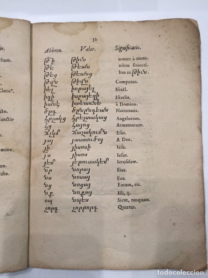 Libros antiguos: Linguarum Langues Orientales 1636 - Foto 5