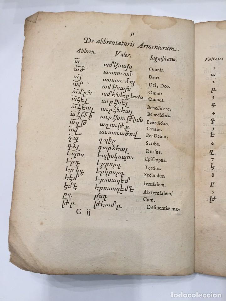 Libros antiguos: Linguarum Langues Orientales 1636 - Foto 6