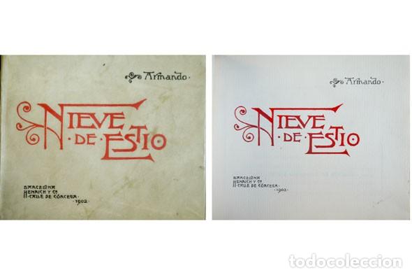 Libros antiguos: &ldquo;ARMANDO&rdquo;.  Nieve de Est&iacute;o.  1902. - Foto 1
