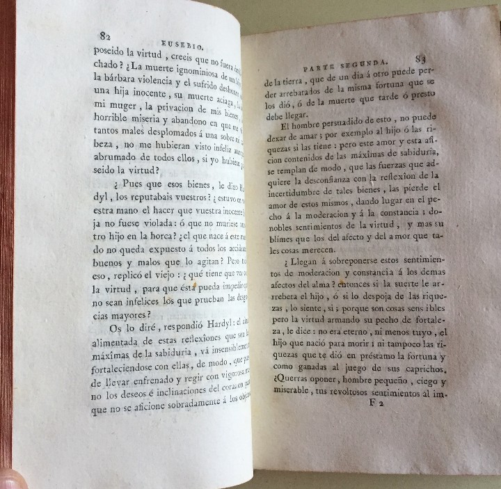 Libros antiguos: EUSEBIO- PARTE SEGUNDA- PEDRO MONTEGON 1.786 - Foto 3