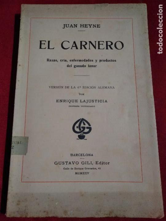 Libros antiguos: EL CARNERO JUAN HEYNE 1925 - Foto 1