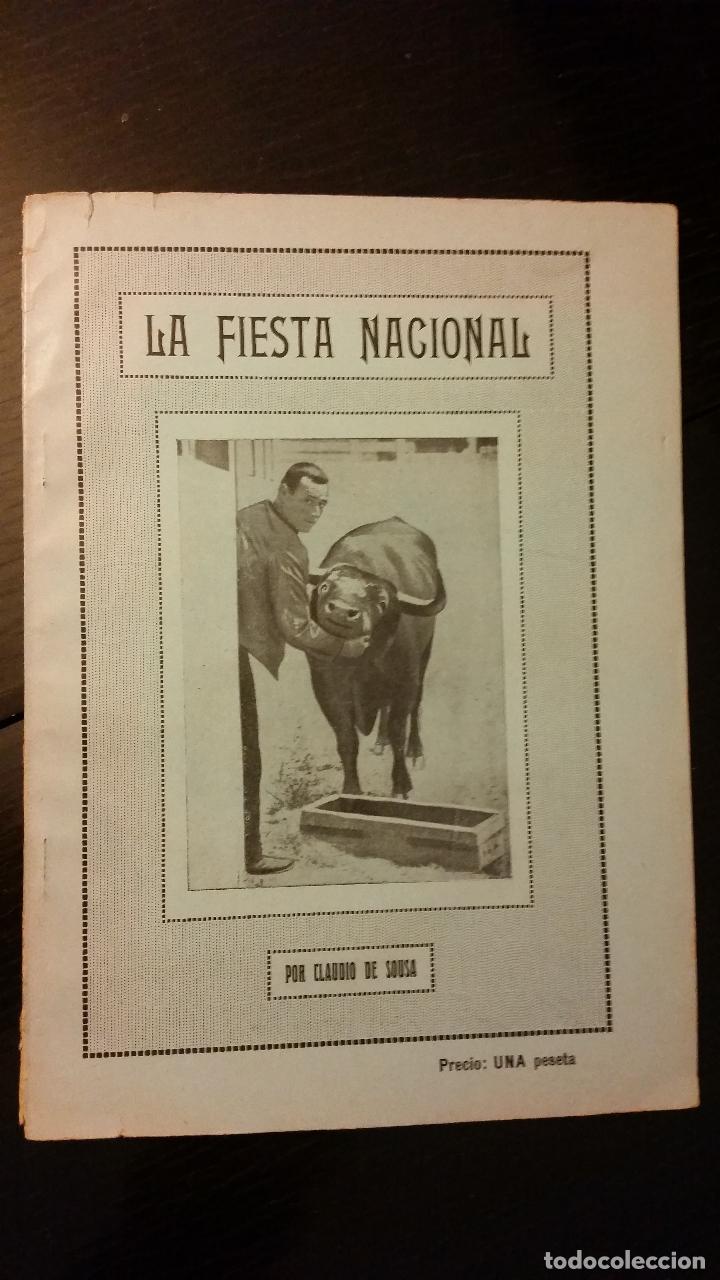 Antiquarische B&uuml;cher: 1928 - CLAUDIO SOUSSA - LA FIESTA NACIONAL &Oacute; AN&Aacute;LISIS MORAL Y SOCIAL DE LAS CORRIDAS DE TOROS