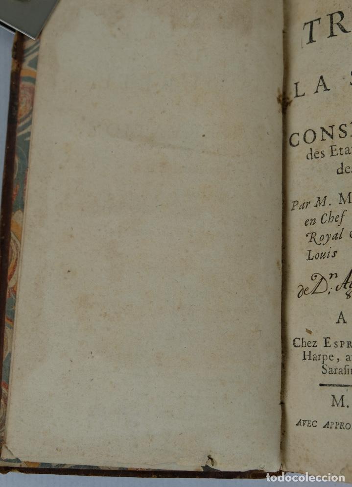 Libros antiguos: Trait&eacute; de la suret&eacute; et conservation-M.Maigret 1725 - Foto 5