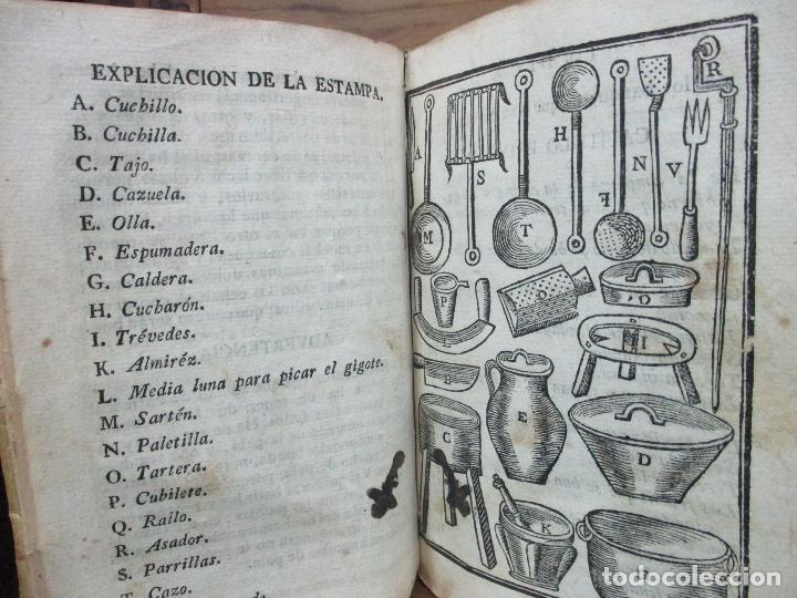 Libros antiguos: ARTE DE COCINA, PASTELERIA, VIZCOCHERIA, Y CONSERVERIA. FRANCISCO MARTINEZ MONTIÑO. 1822. - Foto 4 - 109587235