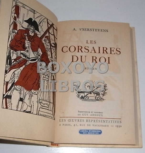Libros antiguos: TSERSTEVENS, A. Les corsaires du Roy - Foto 1