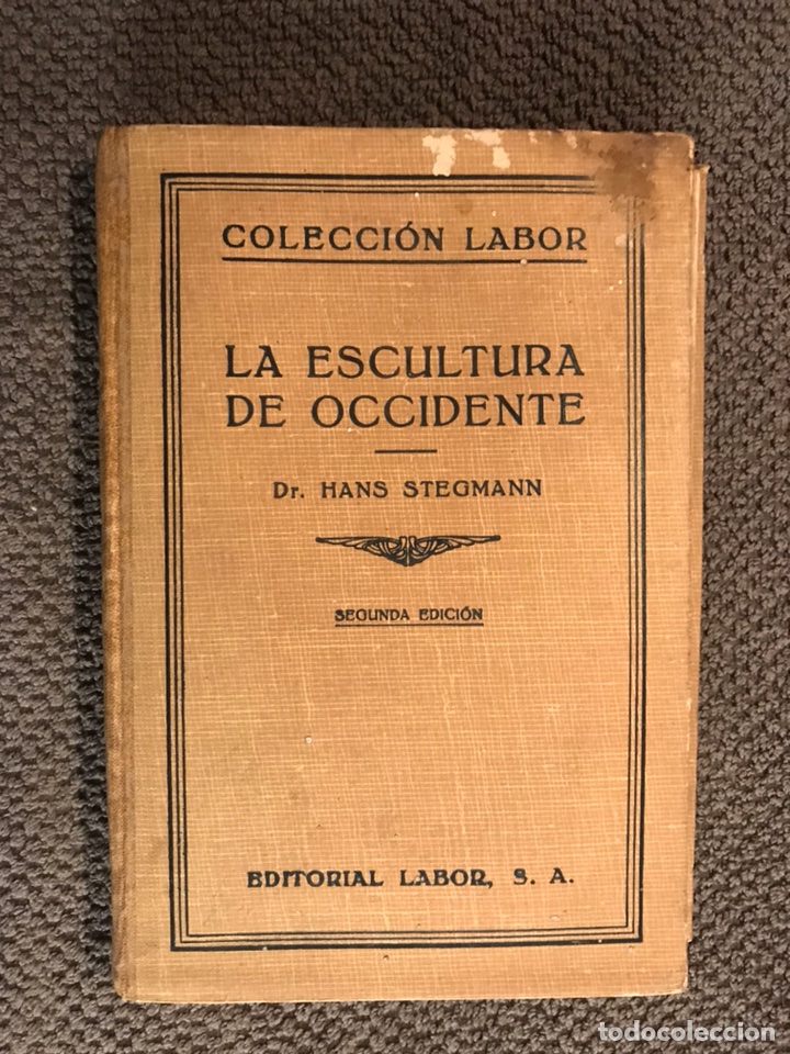 Libros antiguos: LA ESCULTURA DE OCCIDENTE. Hans Stegmann - Foto 1