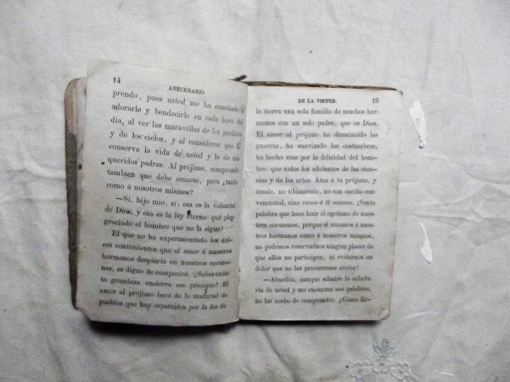 Libros antiguos: ABECEDARIO DE LA VIDA - Foto 2