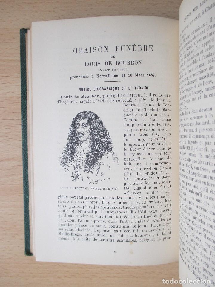 Libros antiguos: Oraisons fun&egrave;bres, de Bossuet - Foto 9