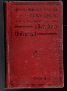 Libros antiguos: Literatura Universal, Jos&eacute; Rogerio S&aacute;nchez - Foto 1