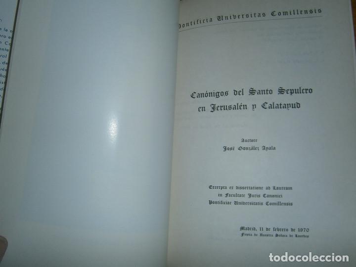 Libros antiguos: CANONIGOS DEL SANTO ,,,,, - Foto 2