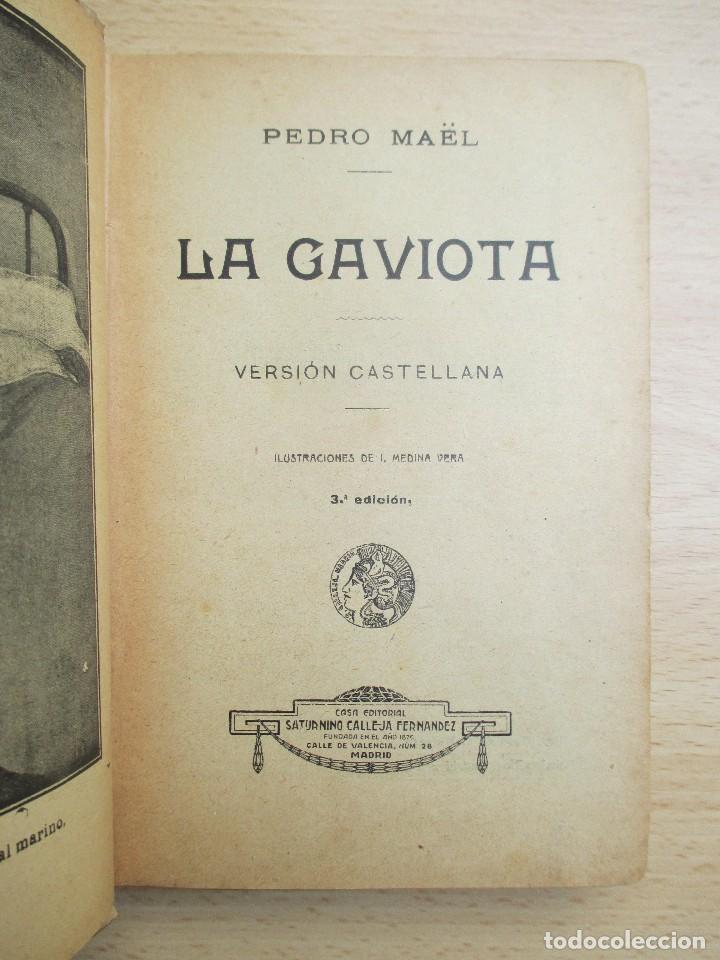 Libros antiguos: La gaviota, de Pedro Ma&euml;l - Foto 10