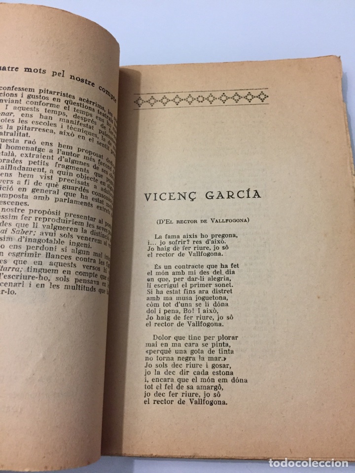 Libros antiguos: Libro Pitarresques. Seraf&iacute; Pitarra. 1935 - Foto 4