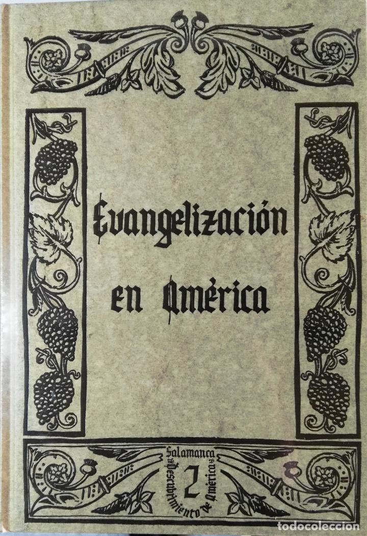 Libros antiguos: Evangelizaci&oacute;n en Am&eacute;rica - Foto 1