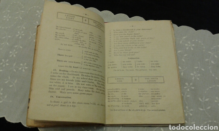 Libros antiguos: My first English book. 1918. - Foto 2