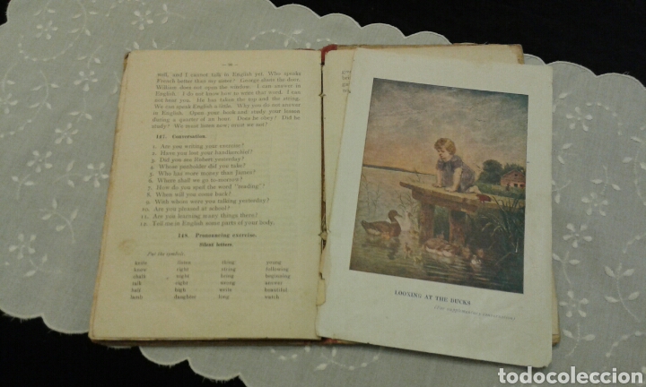 Libros antiguos: My first English book. 1918. - Foto 3
