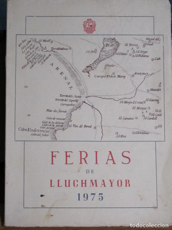 Libros antiguos: Ferias de Lluchmayor, 1975. Baleares. - Foto 1