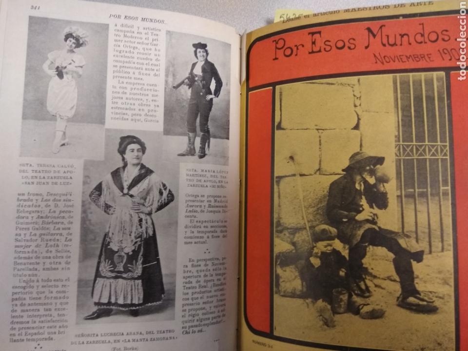 Libros antiguos: POR ESOS MUNDOS - Foto 4