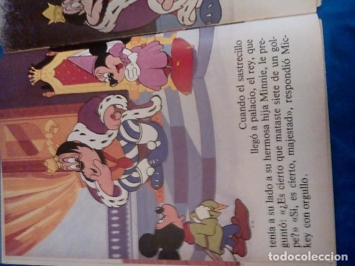 Libros antiguos: libro mickey mouse el sastrecillo valiente y ali baba y los 40 ladrones disney - Foto 5
