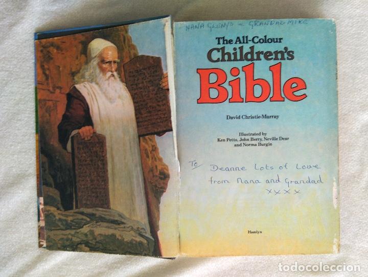 Libros antiguos: Children`s Bible - Foto 3