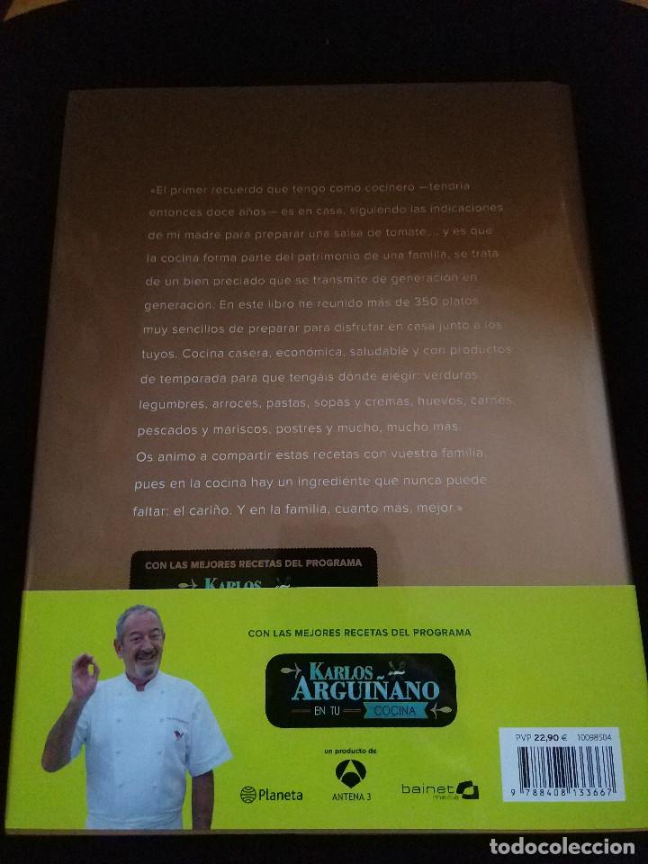 libro - karlos arguiñano - como en casa (receta - Compra venta en  todocoleccion