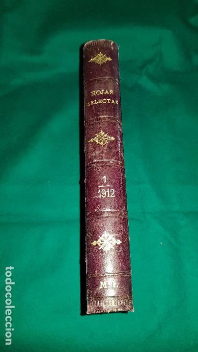Libros antiguos: HOJAS SELECTAS (1912) - Foto 1