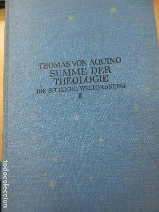 Livres anciens: SUMME DER THEOLOGIE TOMO II THOMAS VON AQUINO A&Ntilde;O 1935