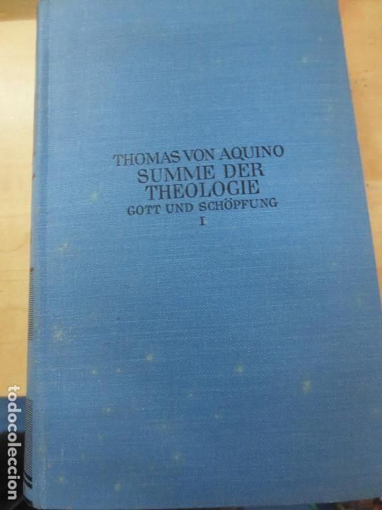 Livres anciens: SUMME DER THEOLOGIE TOMO I THOMAS VON AQUINO A&Ntilde;O 1933