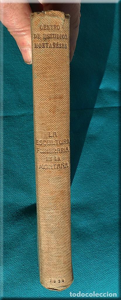Old books: La escultura funeraria en la Monta&ntilde;a, El&iacute;as Ortiz de la Torre y otros