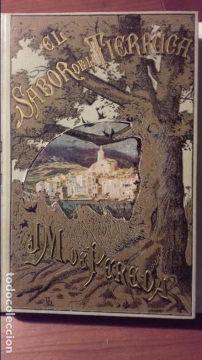 Libros antiguos: ELSABOR DE LA TIERRUCA. JOSE MARIA DE PEREDA - Foto 1